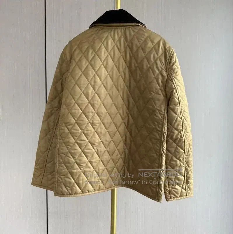 Burberry Burberry Khaki Quilted Women's Jacket. Size XS / US 0-2 / IT 36-38 - 2 Thumbnail