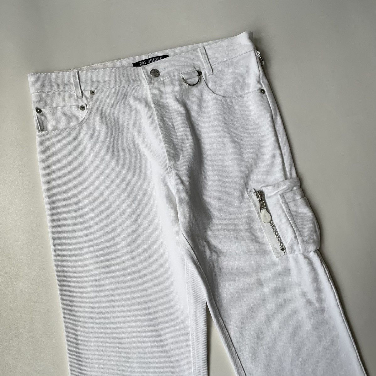 Raf Simons S/S 03 ‘Consumed’ MA-1 Pocket Jeans Size US 32 / EU 48 - 2 Thumbnail