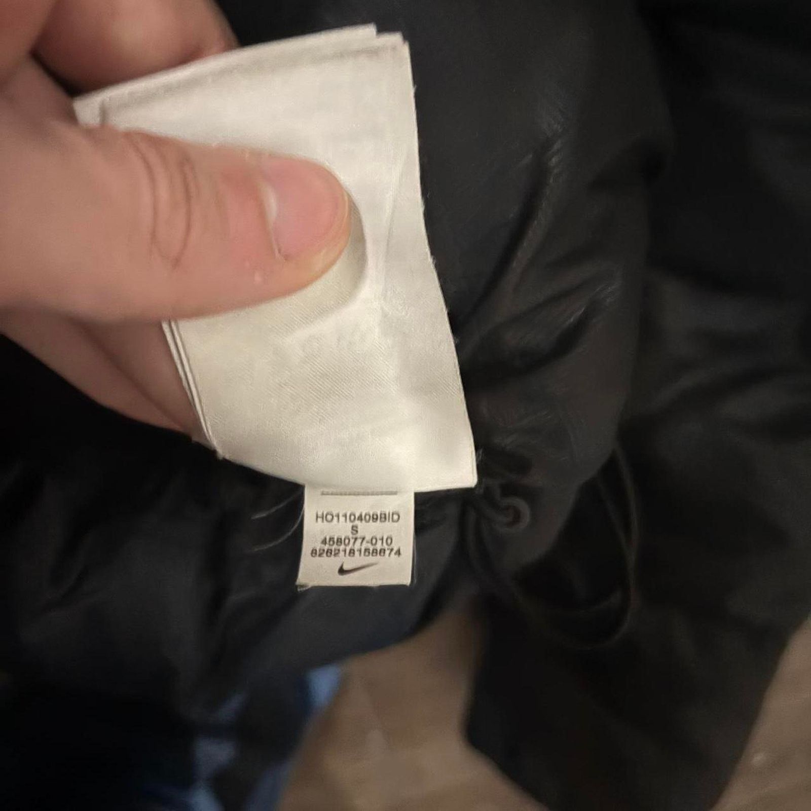 Nike nike 2012 manchester united 550 down puffer jacket black Size US S / EU 44-46 / 1 - 6 Thumbnail