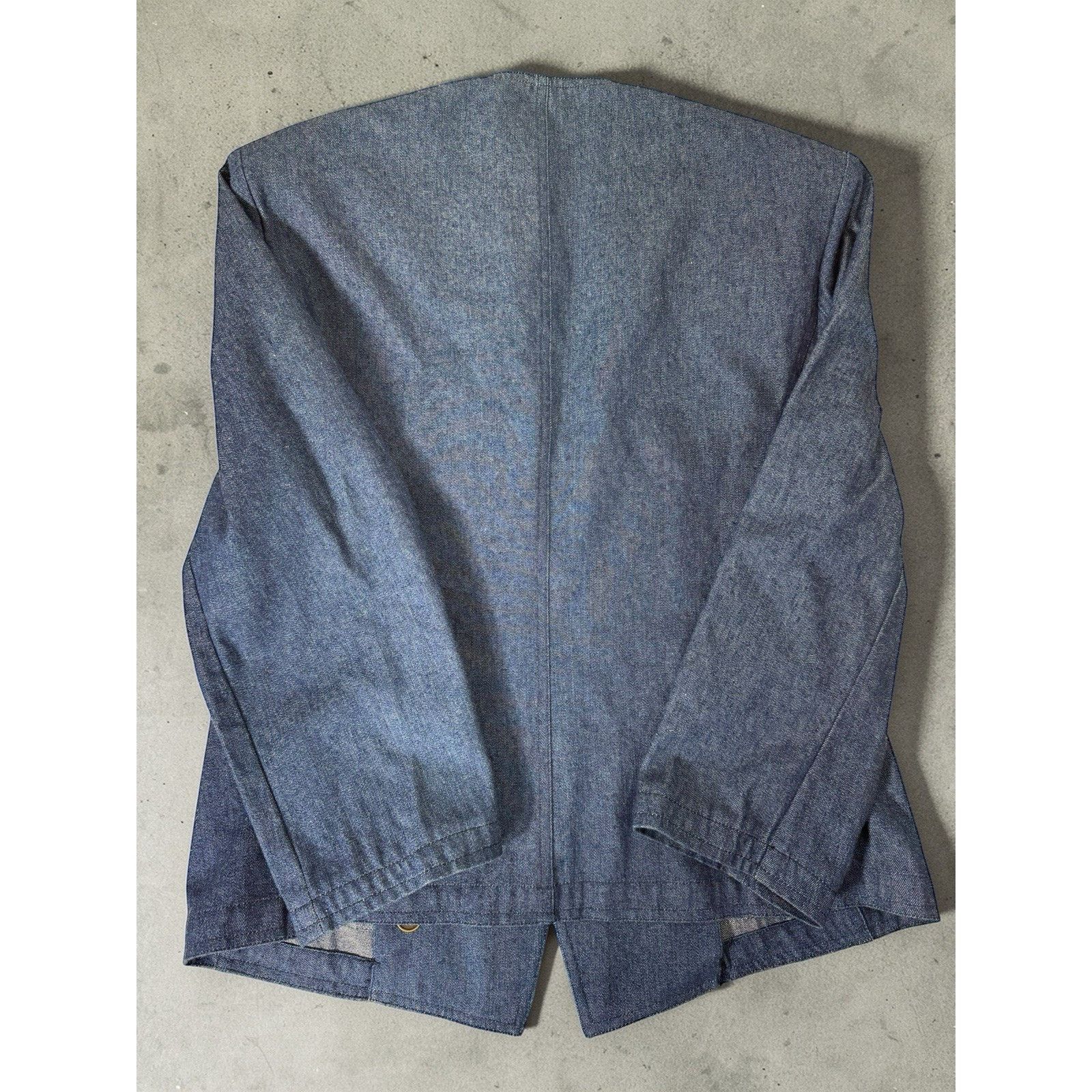 Guy Laroche Vintage Guy Laroche Pairs Denim Blazer Jacket Size M Size M / US 6-8 / IT 42-44 - 6 Thumbnail
