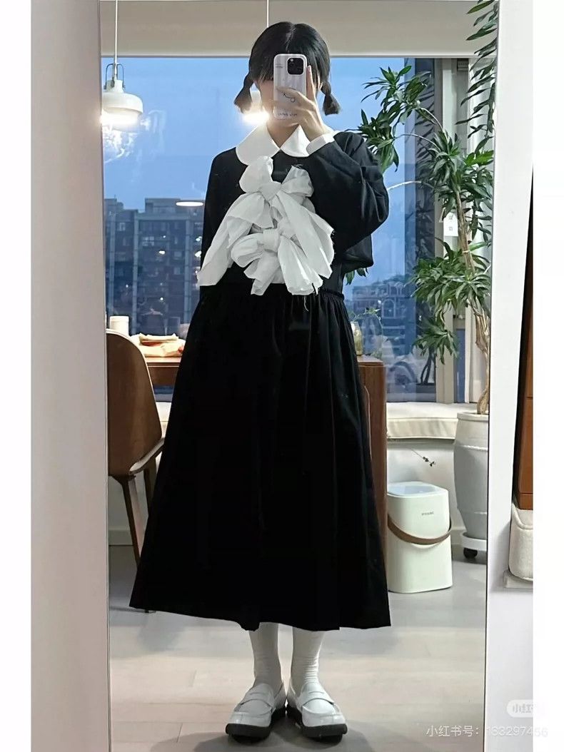 Comme des Garcons Comme Des Garcons Double bow shirt 2505-Nextarrow Size M / US 6-8 / IT 42-44 - 1 Thumbnail