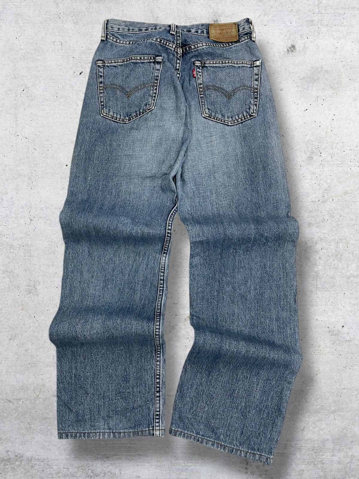 Levi's Vintage Clothing VINTAGE 504 LEVIS USA DESIGNER 90S REGULAR BLUEWASHED DENIM Size US 26 / EU 42 - 8 Thumbnail