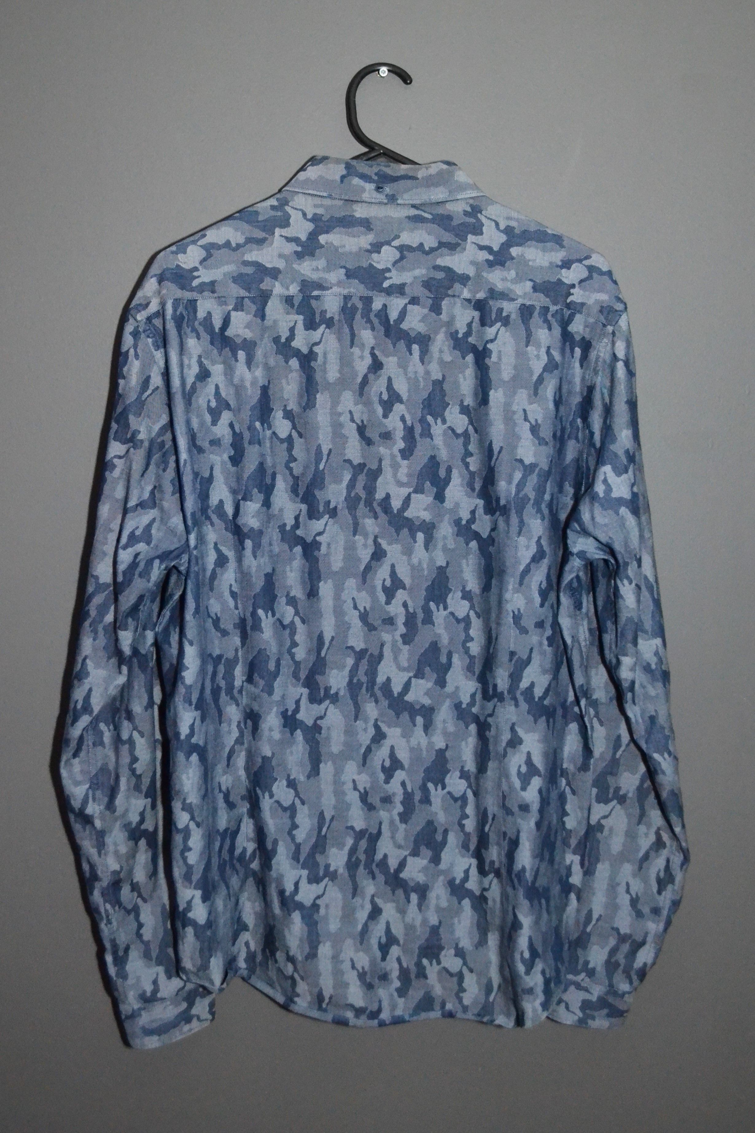 Barbour Barbour M Indigo Camo Shirt Indigo Size US M / EU 48-50 / 2 - 7 Thumbnail