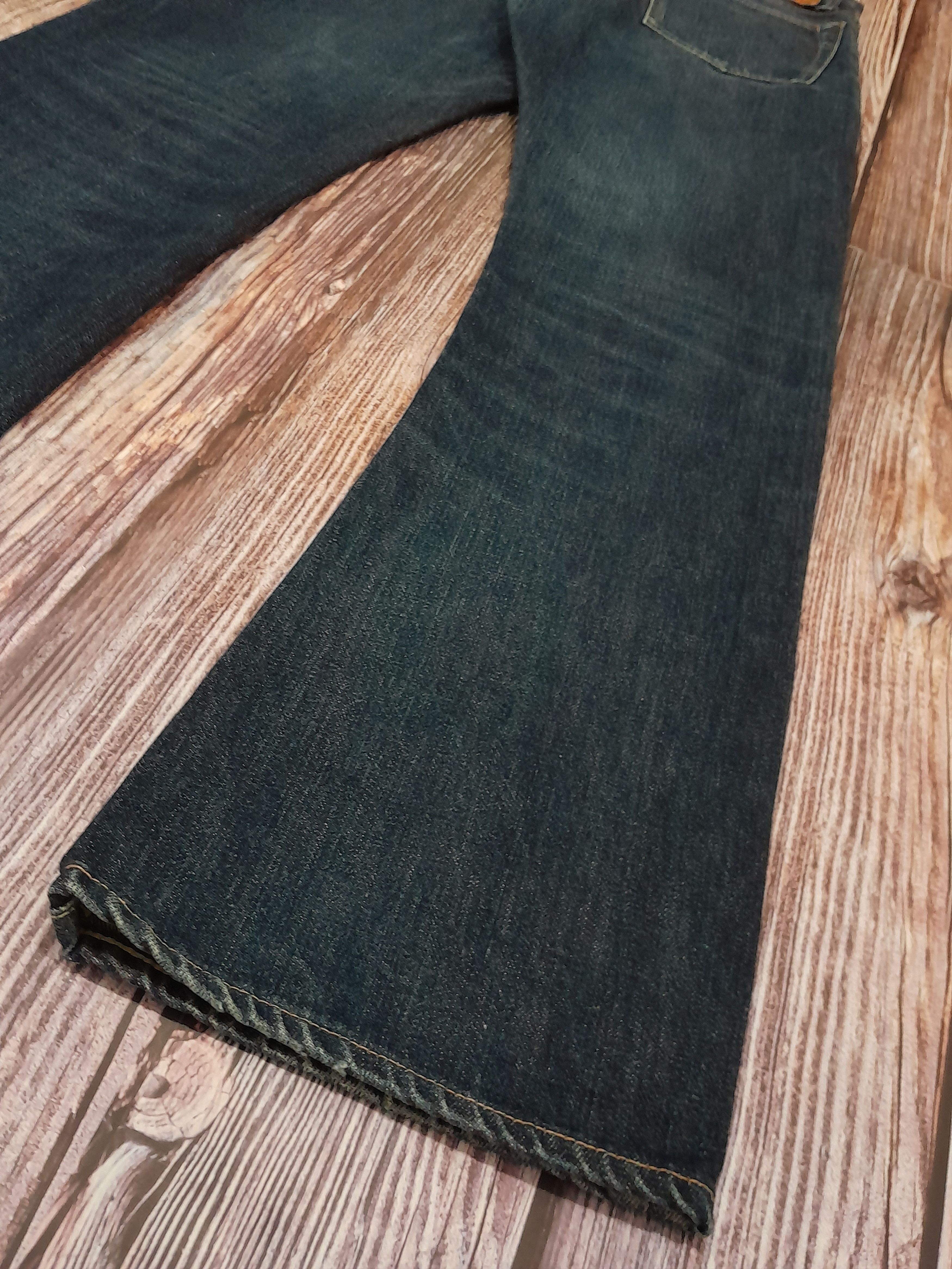 Japanese Brand KAPITAL Jeans Flare Bell Bottom Bootcut Vintage Size US 29 - 14 Thumbnail