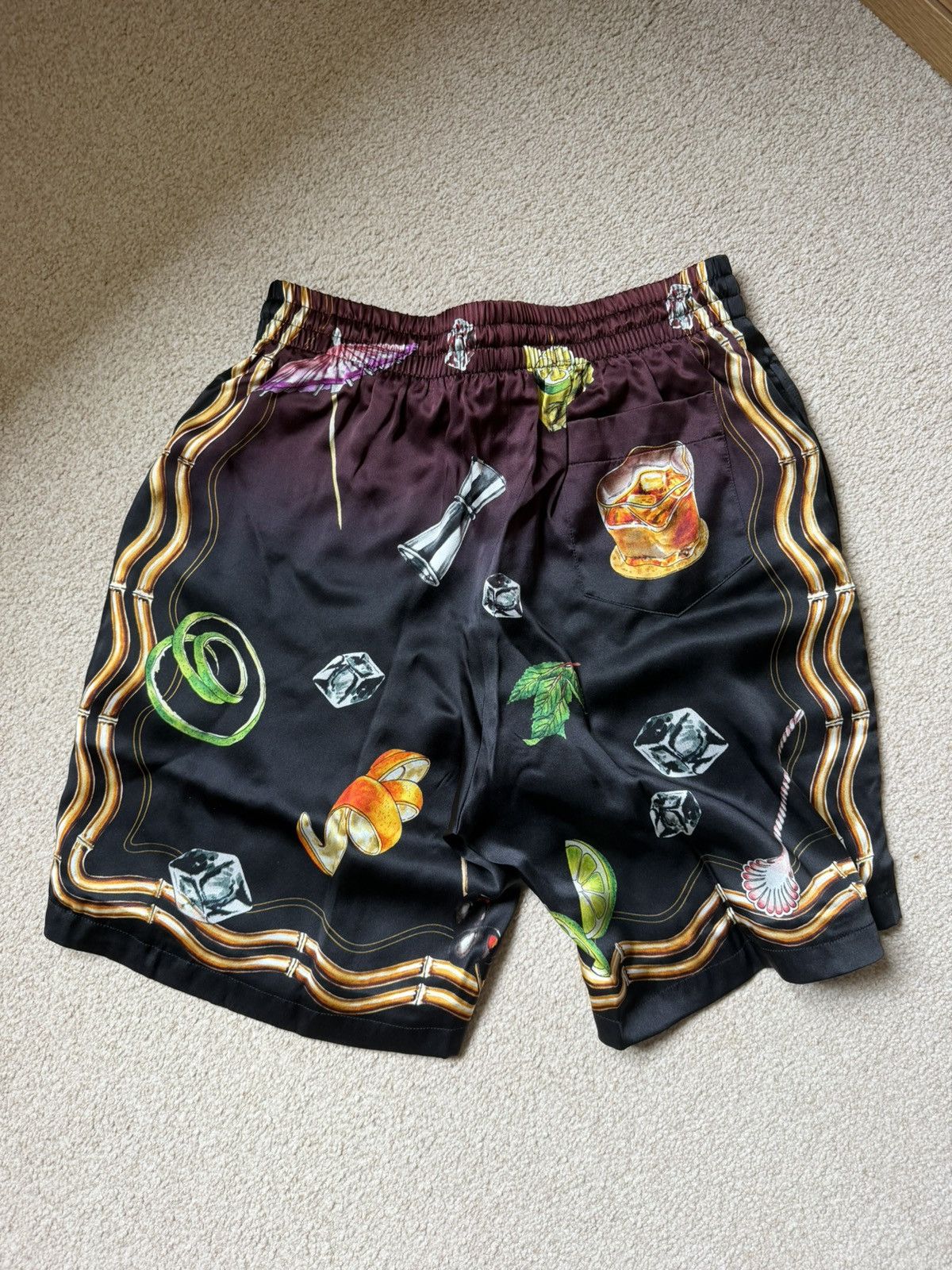 Casablanca Casablanca Sunset Silk Shorts Size US 32 / EU 48 - 2 Thumbnail