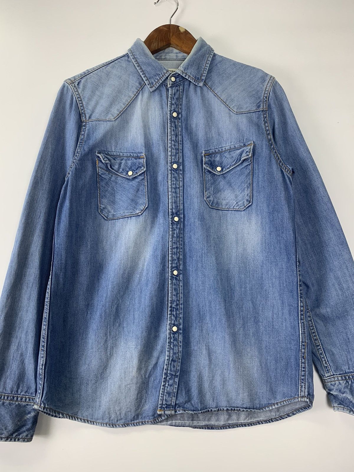 NANO universe Nano Universe western denim shirt Size US L / EU 52-54 / 3 - 2 Thumbnail