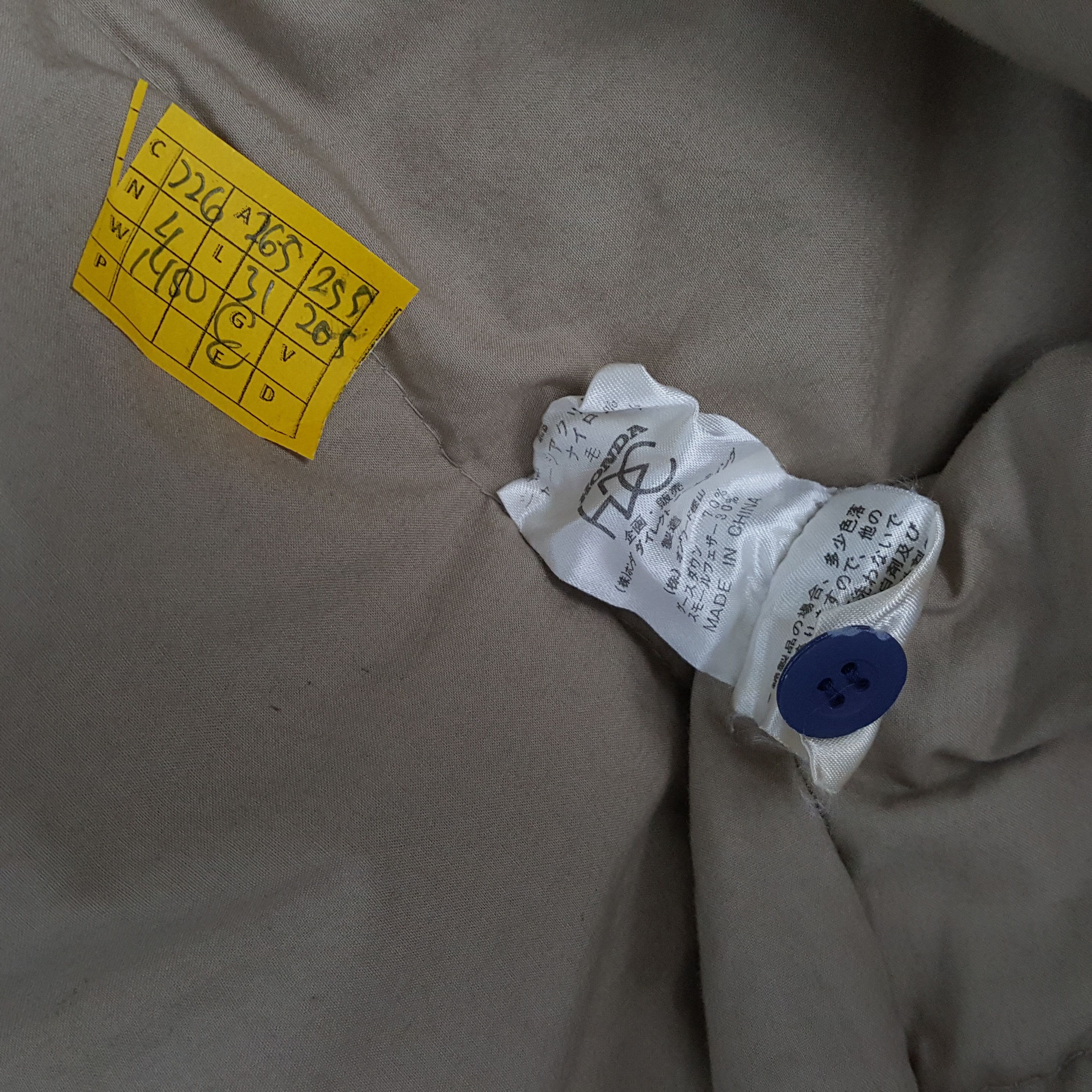 Honda × Vintage Vintage MUGEN HONDA FORMULA 1 Racing Team Custom Jacket Size US XL / EU 56 / 4 - 8 Thumbnail