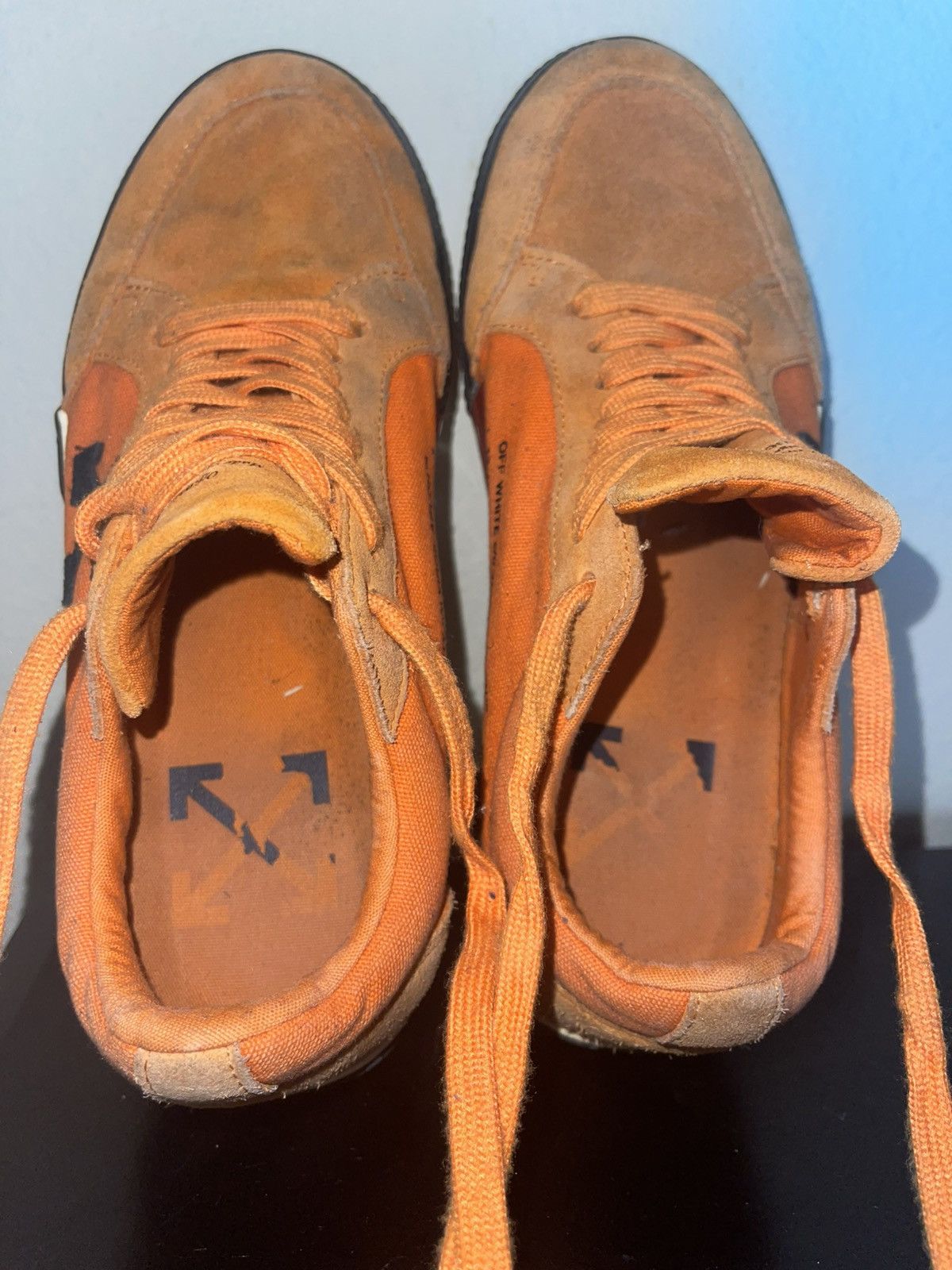 Off-White Off White Vulcanized Low Orange Black Men’s US Size 8 Size US 8 / EU 41 - 8 Thumbnail