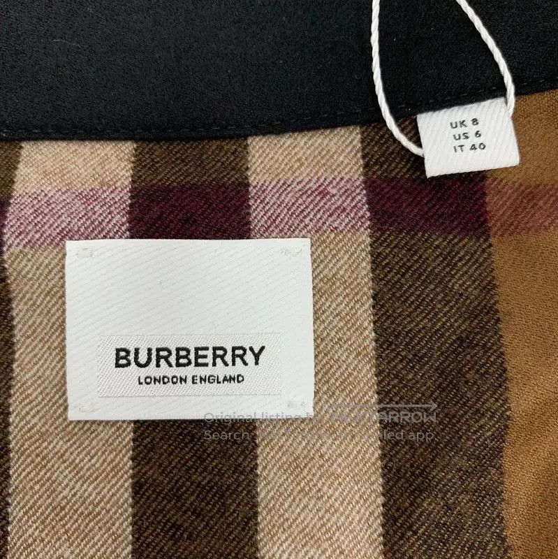 Burberry Burberry Deep Brown Wool Women's Shirt. Size M / US 6-8 / IT 42-44 - 5 Thumbnail