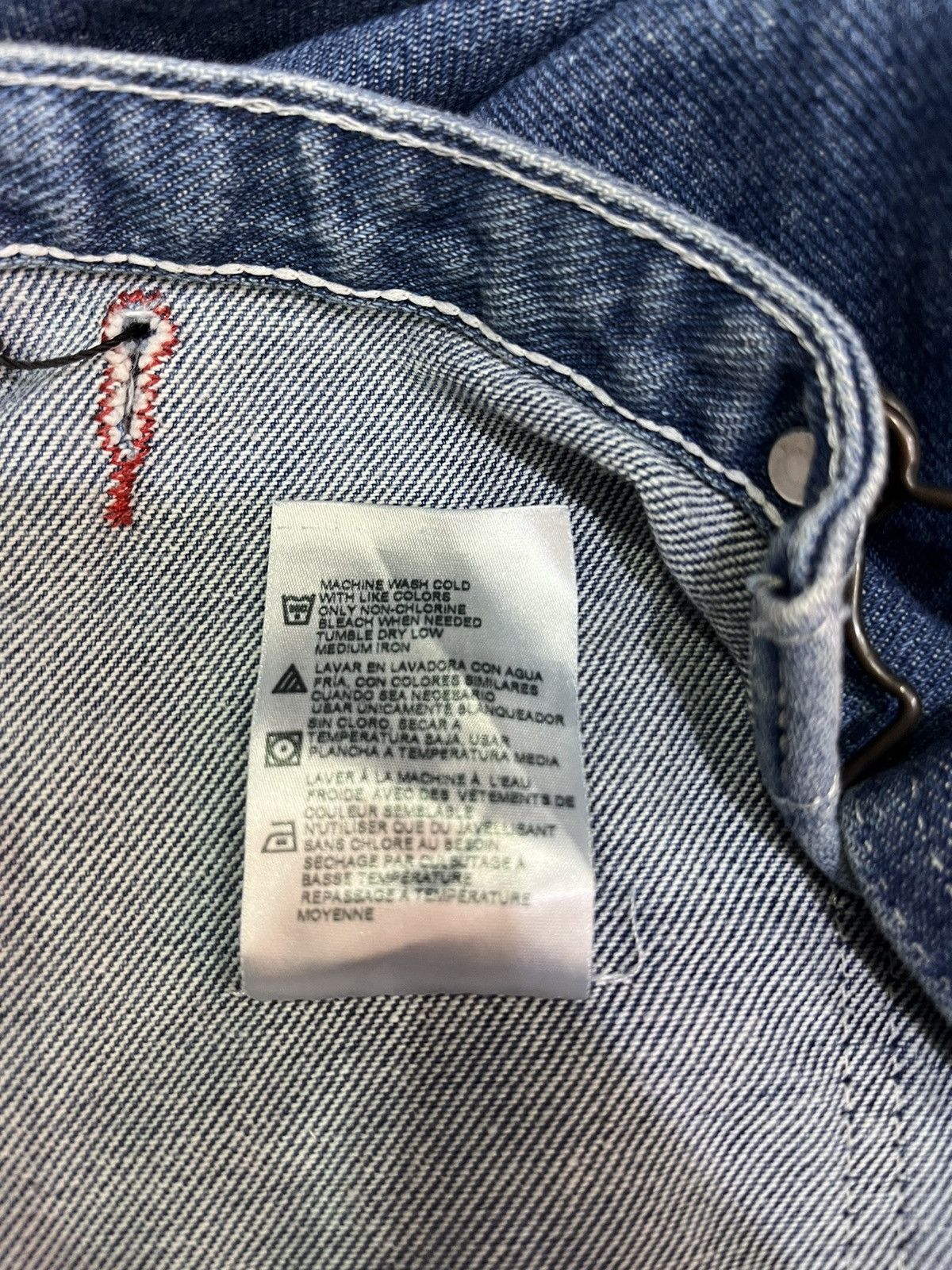 Dickies × Vintage Overall Diskies Jeans Size US 34 / EU 50 - 5 Thumbnail