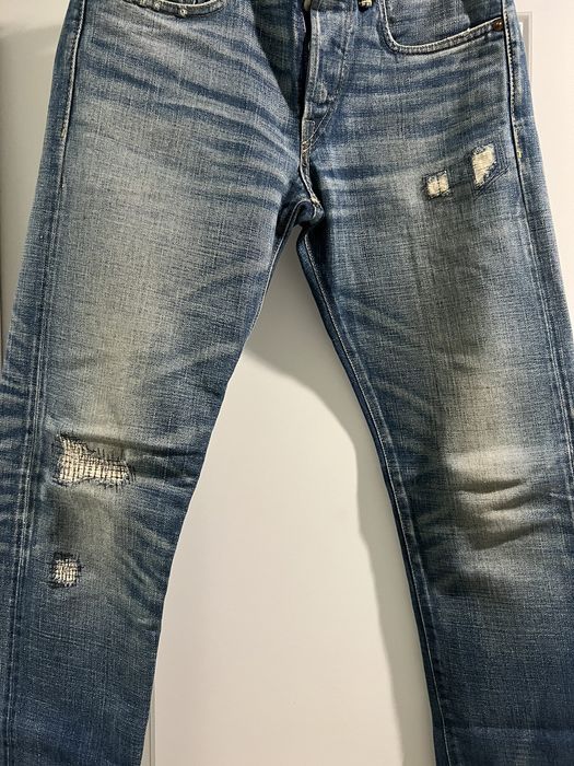 RRL Ralph Lauren RRL slim fit selvedge jeans (ridgeway wash) | Grailed