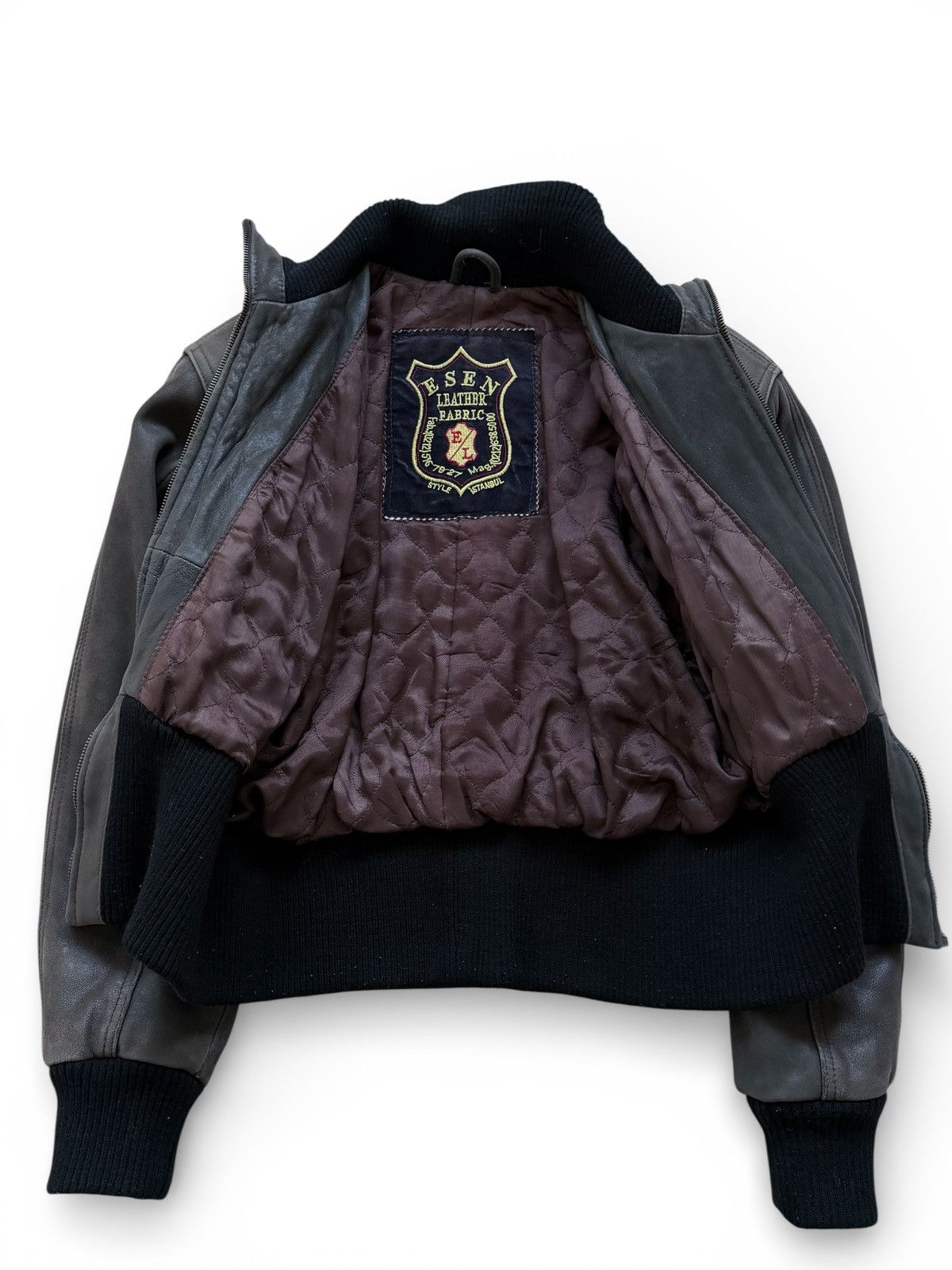 Tornado Mart Avant Garde Tornado Mart LGB Style Cropped Leather Jacket Size M / US 6-8 / IT 42-44 - 5 Thumbnail