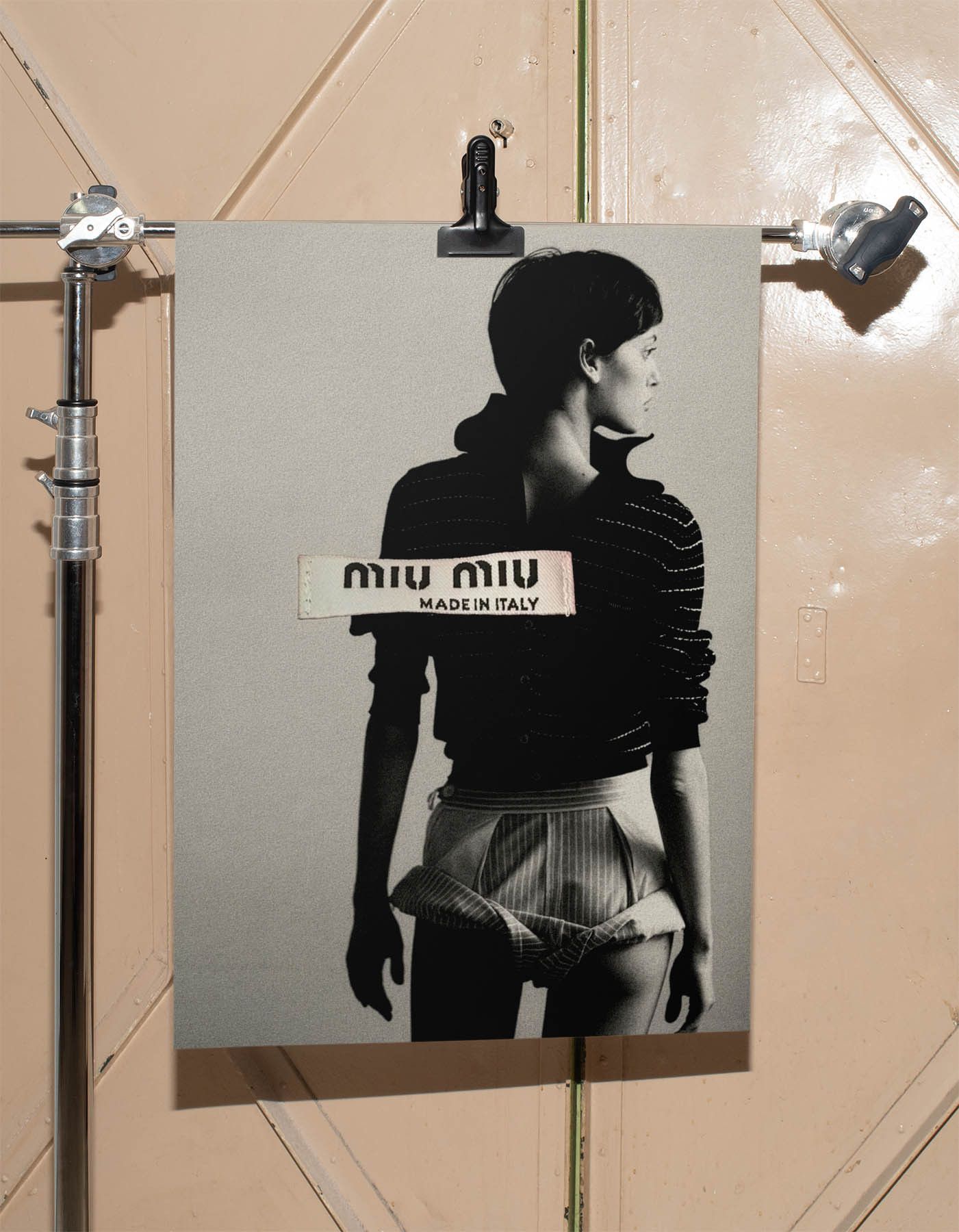 Miu Miu Miu Miu Coat Jacket Poster Magazine Vintage 1999 Book Size ONE SIZE - 2 Thumbnail