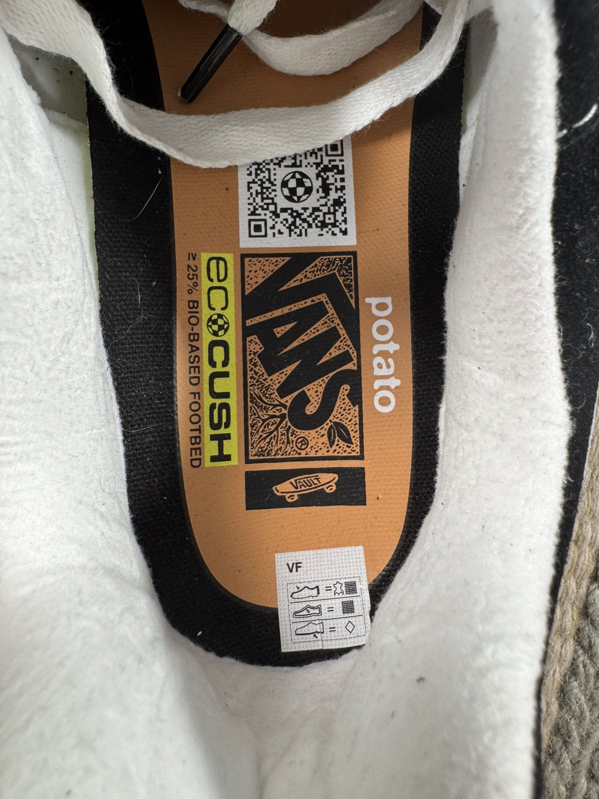 Imran Potato × Vans Vans Vault Ua Knu-Skool Vr3 LX Imran Potato Black White Size US 9.5 / EU 42-43 - 8 Thumbnail