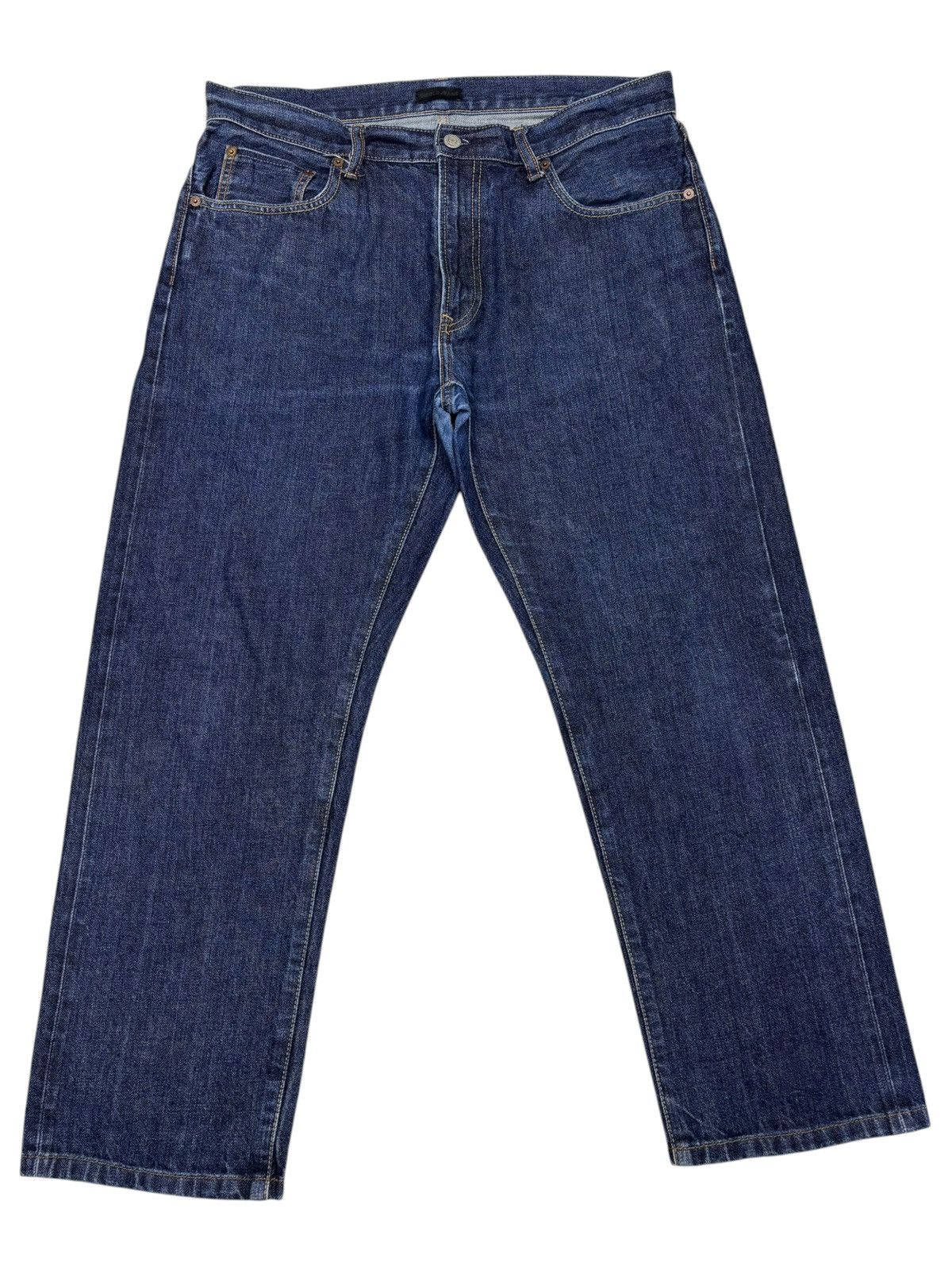 Undercover × Uniqlo Vintage Uniqlo Japan Selvedge Distressed Denim Jeans Size US 35 - 6 Thumbnail