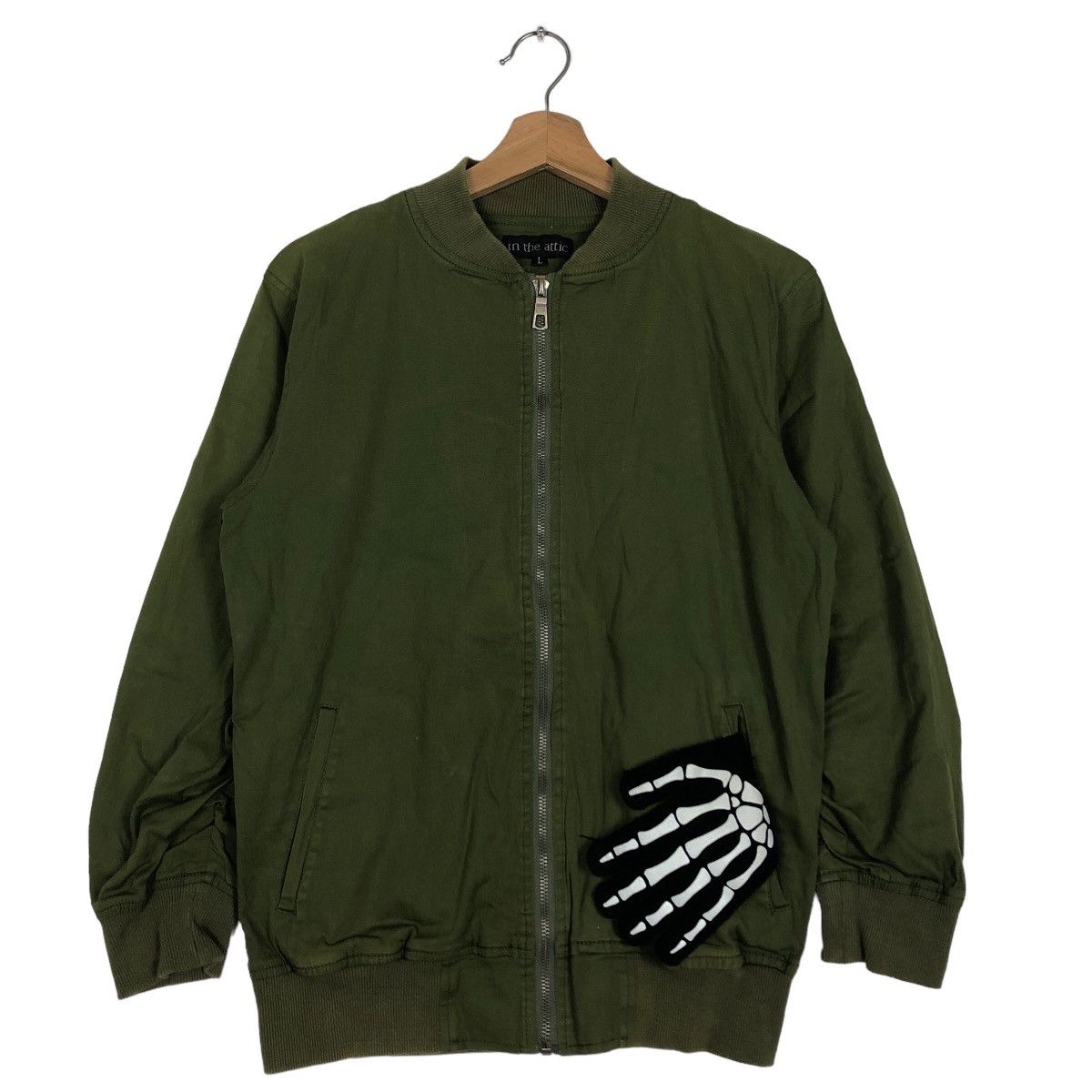 In The Attic 🔥90’s Riot Riot Bomber Jacket In The Attic Japan Military Size US L / EU 52-54 / 3 - 2 Thumbnail