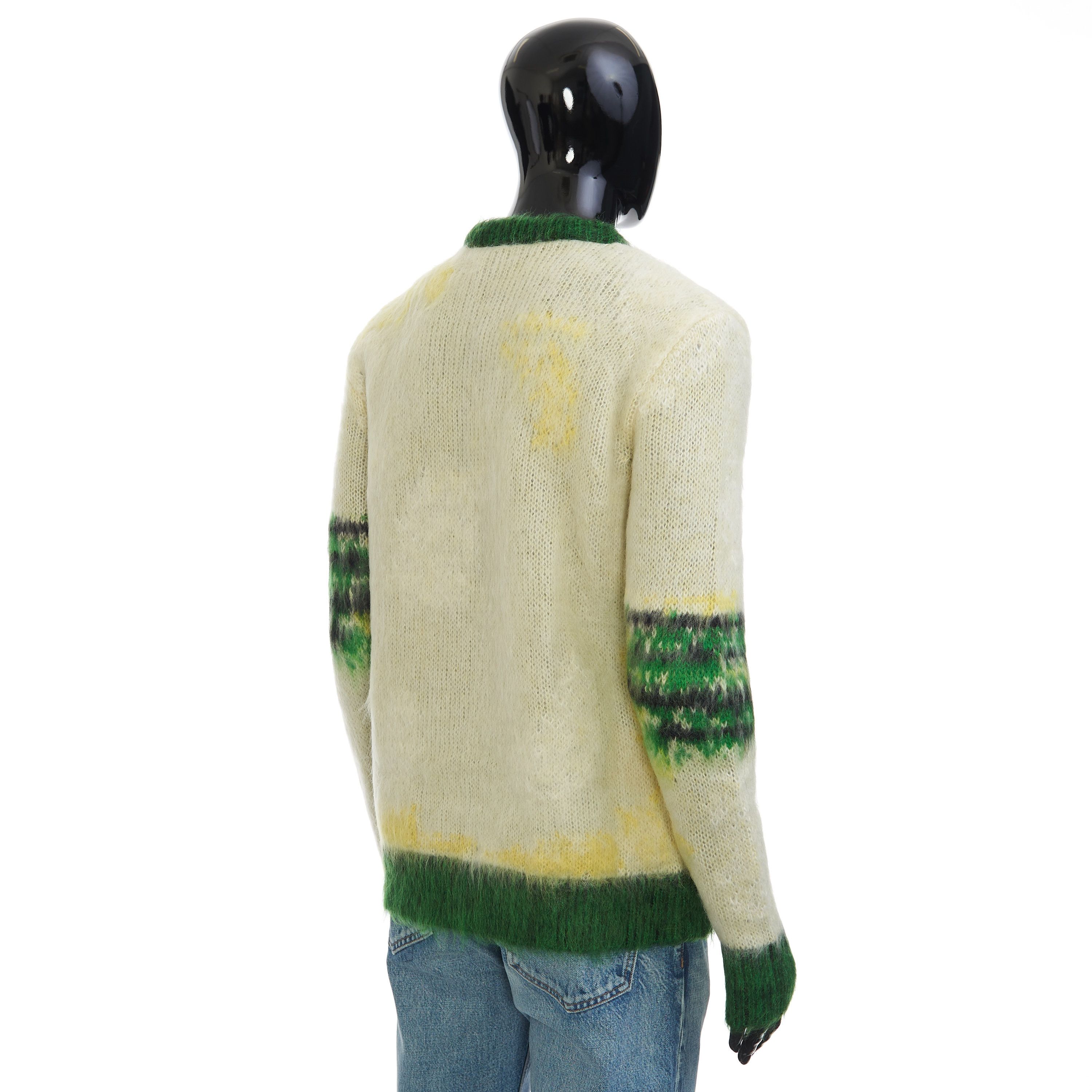 Dior x Peter Doig Sweater In Brushed Technical Mohair & Wool Size US M / EU 48-50 / 2 - 6 Thumbnail