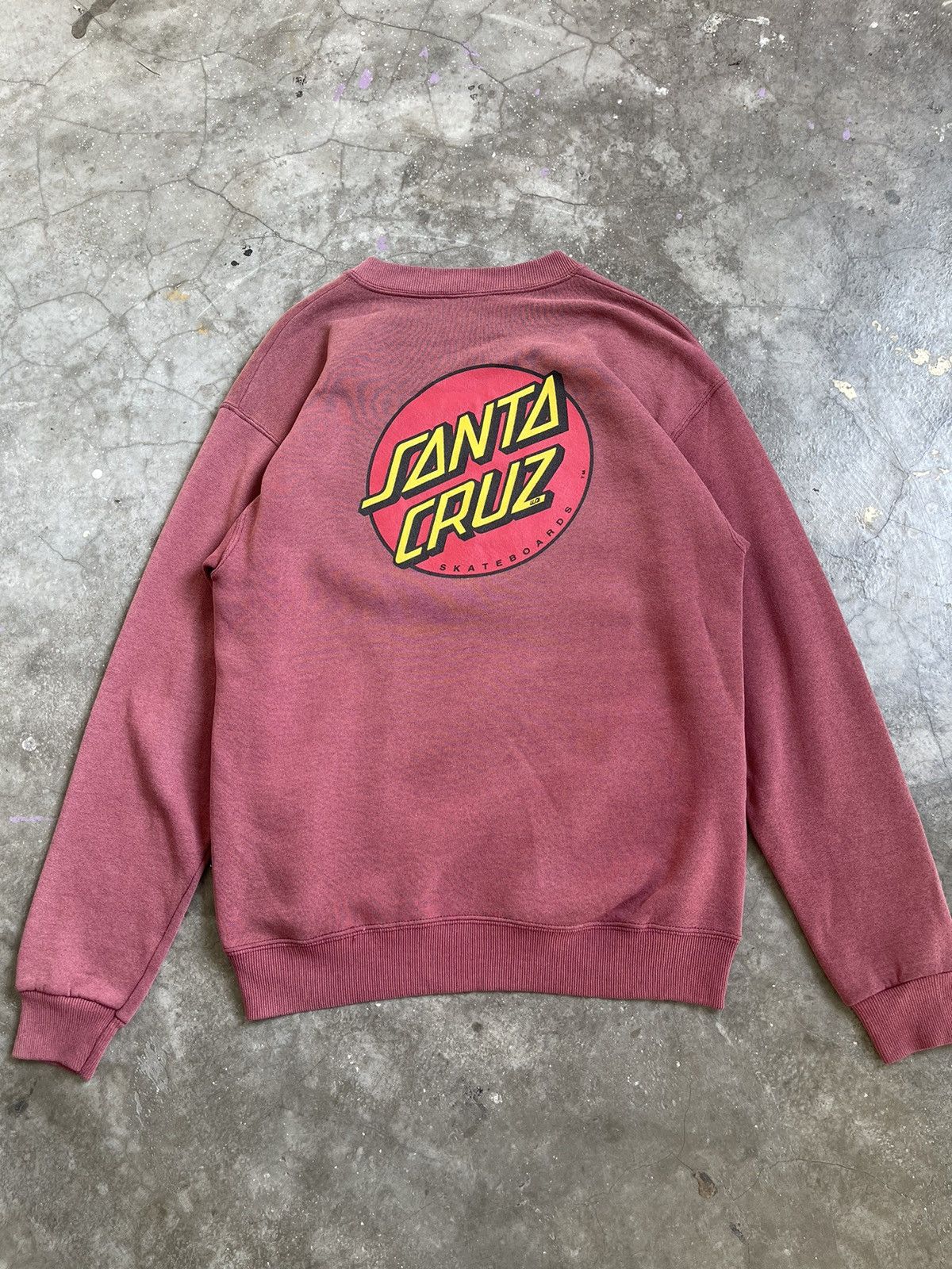Santa Cruz Skateboards Vintage Santa Cruz Skateboards USA NHS Sweatshirt Size US M / EU 48-50 / 2 - 1 Thumbnail