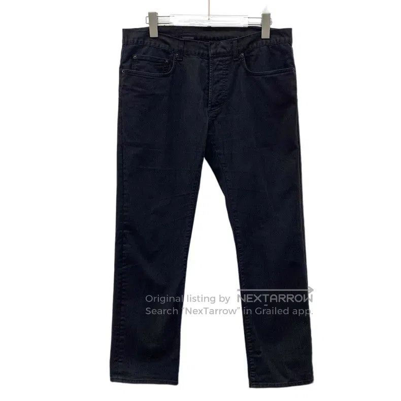 Dior Dior Black cotton casual denim trousers Size US 33 - 1 Thumbnail
