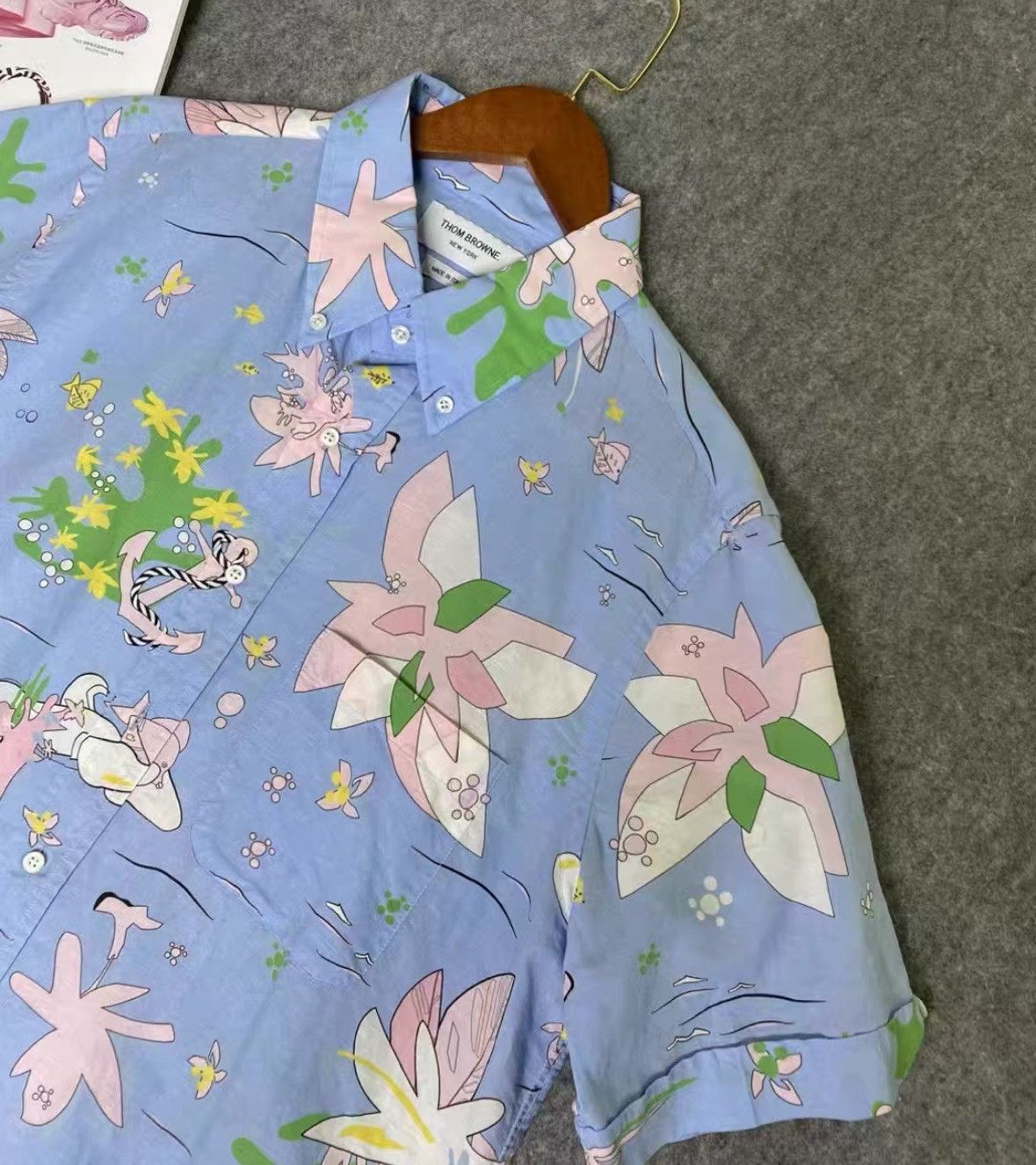 Thom Browne Thom browne Island shirt 2504-Nextarrow Size US L / EU 52-54 / 3 - 4 Thumbnail