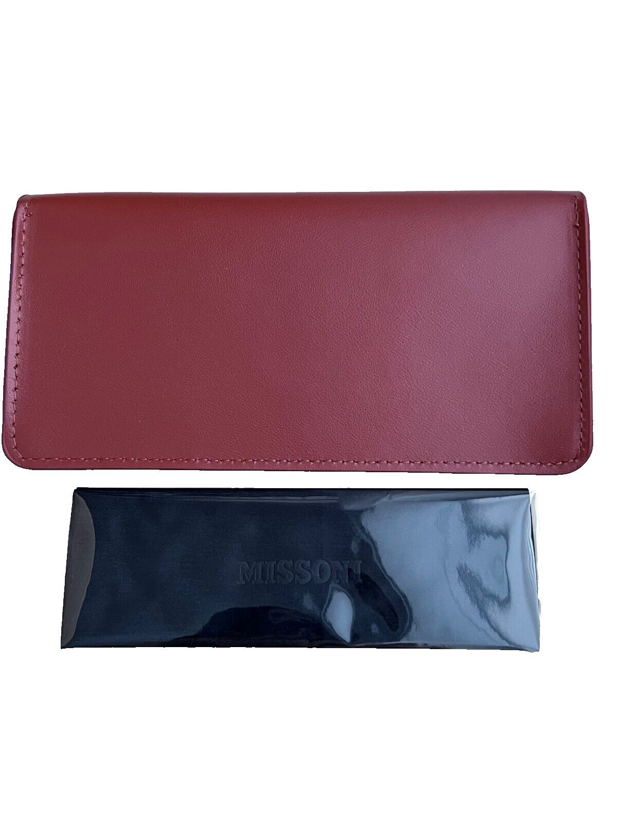Missoni Missoni Leather Sunglass Eye Glasses Soft Case & Cloth ~New Size ONE SIZE - 3 Thumbnail