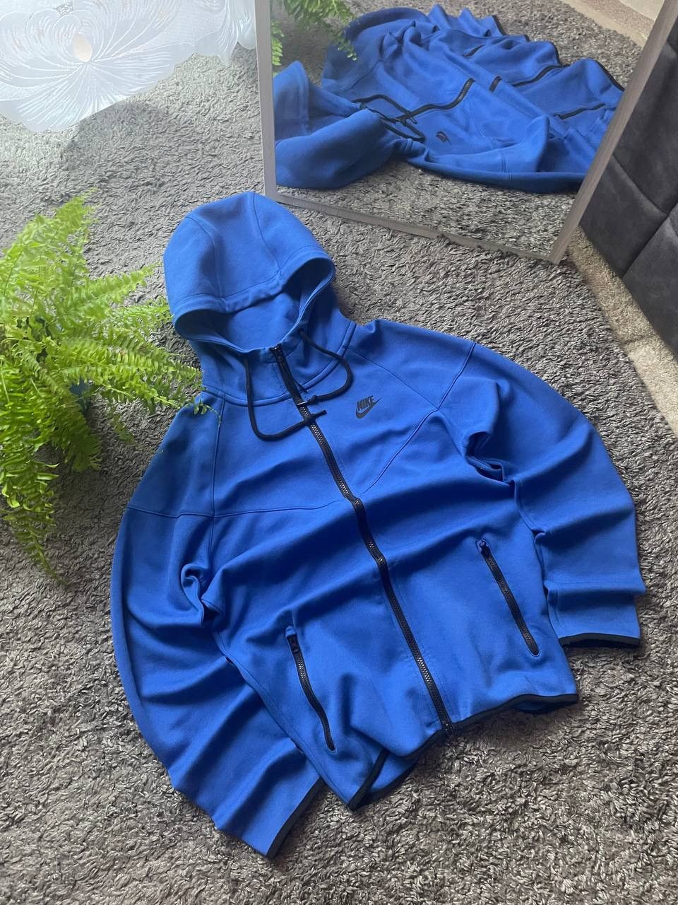 Zip-Hoodie Nike Tech-Fleece Streetwear Drill Drip Logo Swag