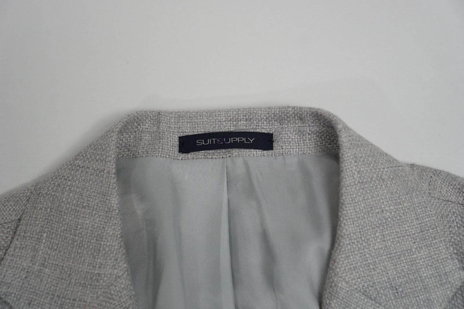 Suitsupply Men Suitsupply Blazer La Spalla Ermenegildo Zegna Grey US50S Size 50S - 3 Thumbnail