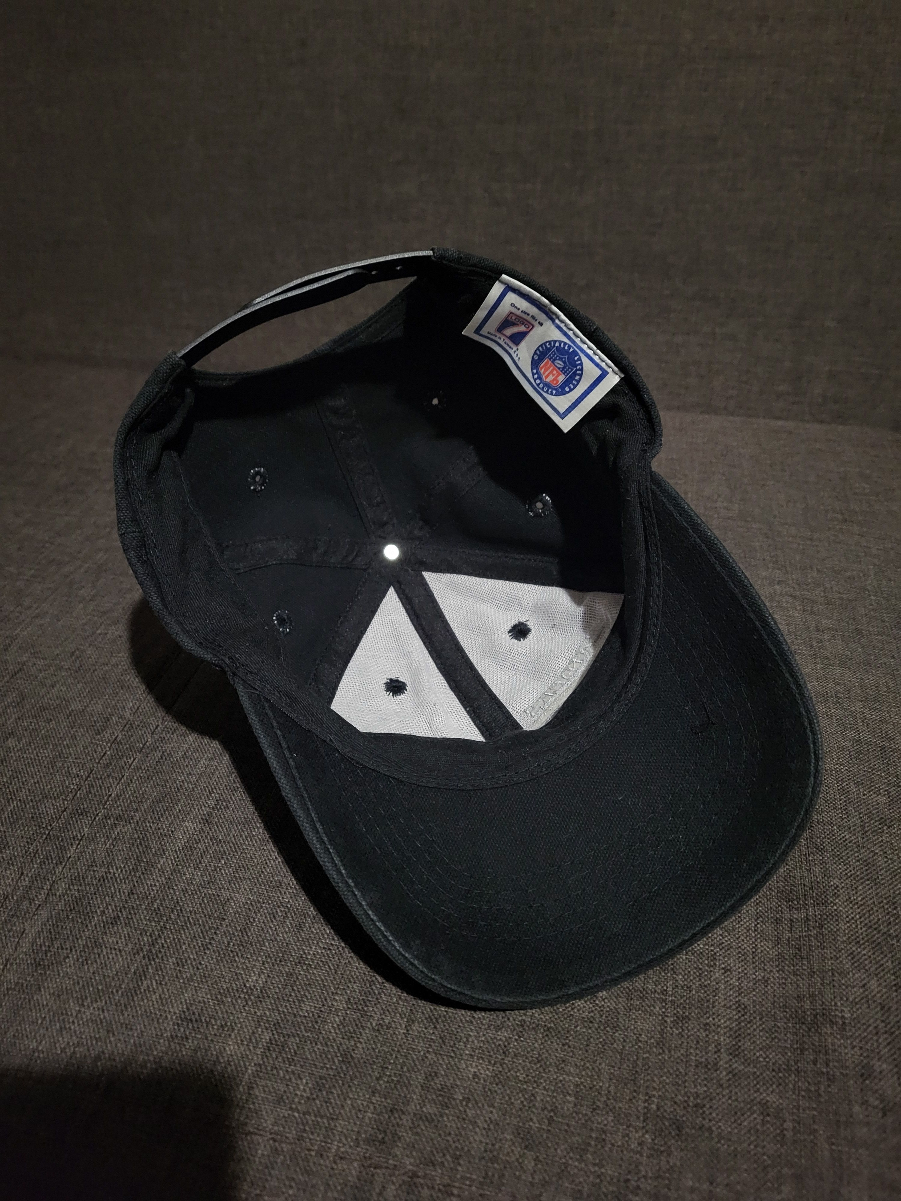 NFL vintage RAIDERS NFL cap 7 Logo Size ONE SIZE - 5 Thumbnail
