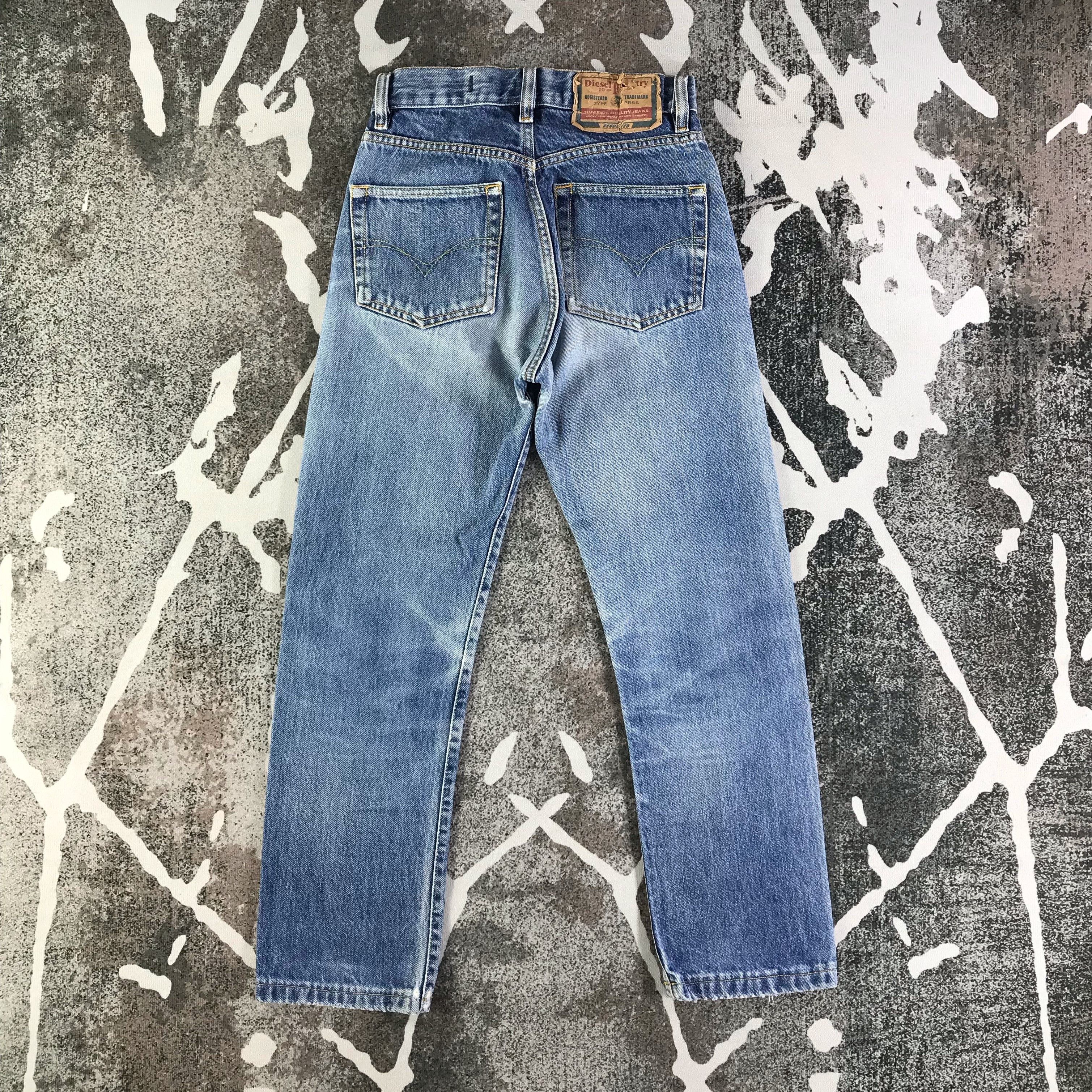 Diesel Vintage Diesel Jeans Distressed Denim KJ2342 Size 25" / US 0 / IT 36 - 2 Thumbnail