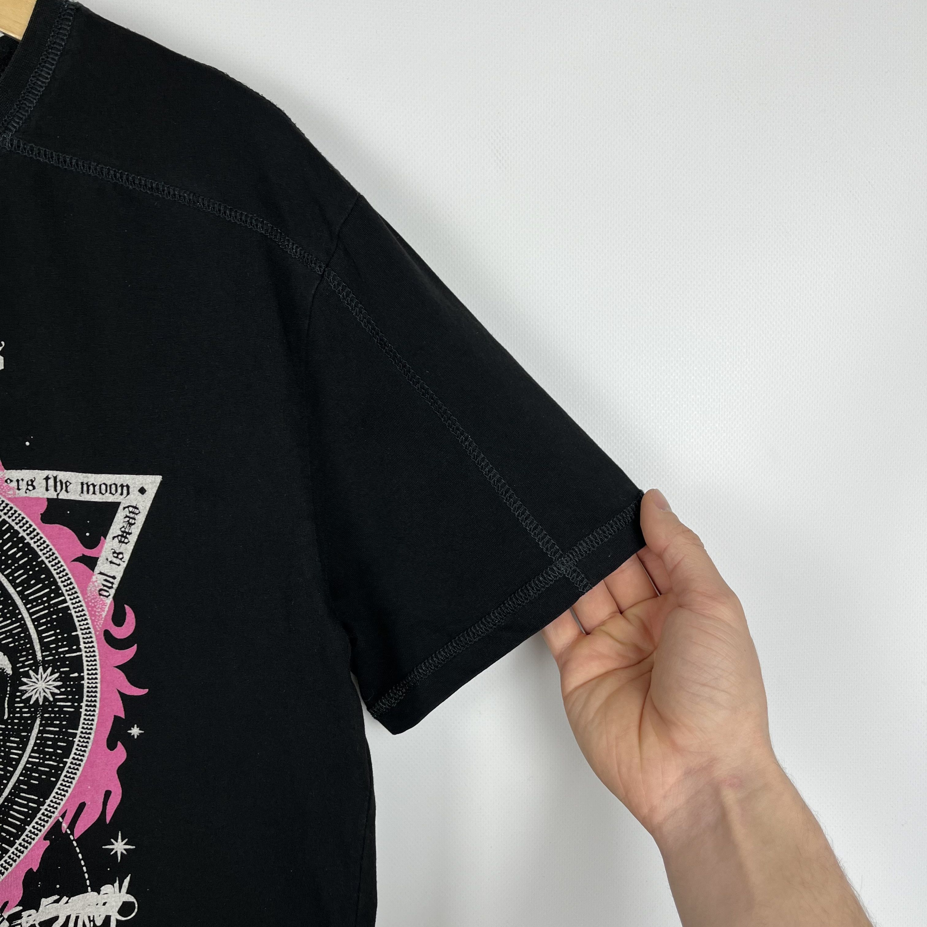 Killstar Killstar Meditate Pentagram Baphomet Gothic T Shirt Size XS / US 0-2 / IT 36-38 - 9 Thumbnail
