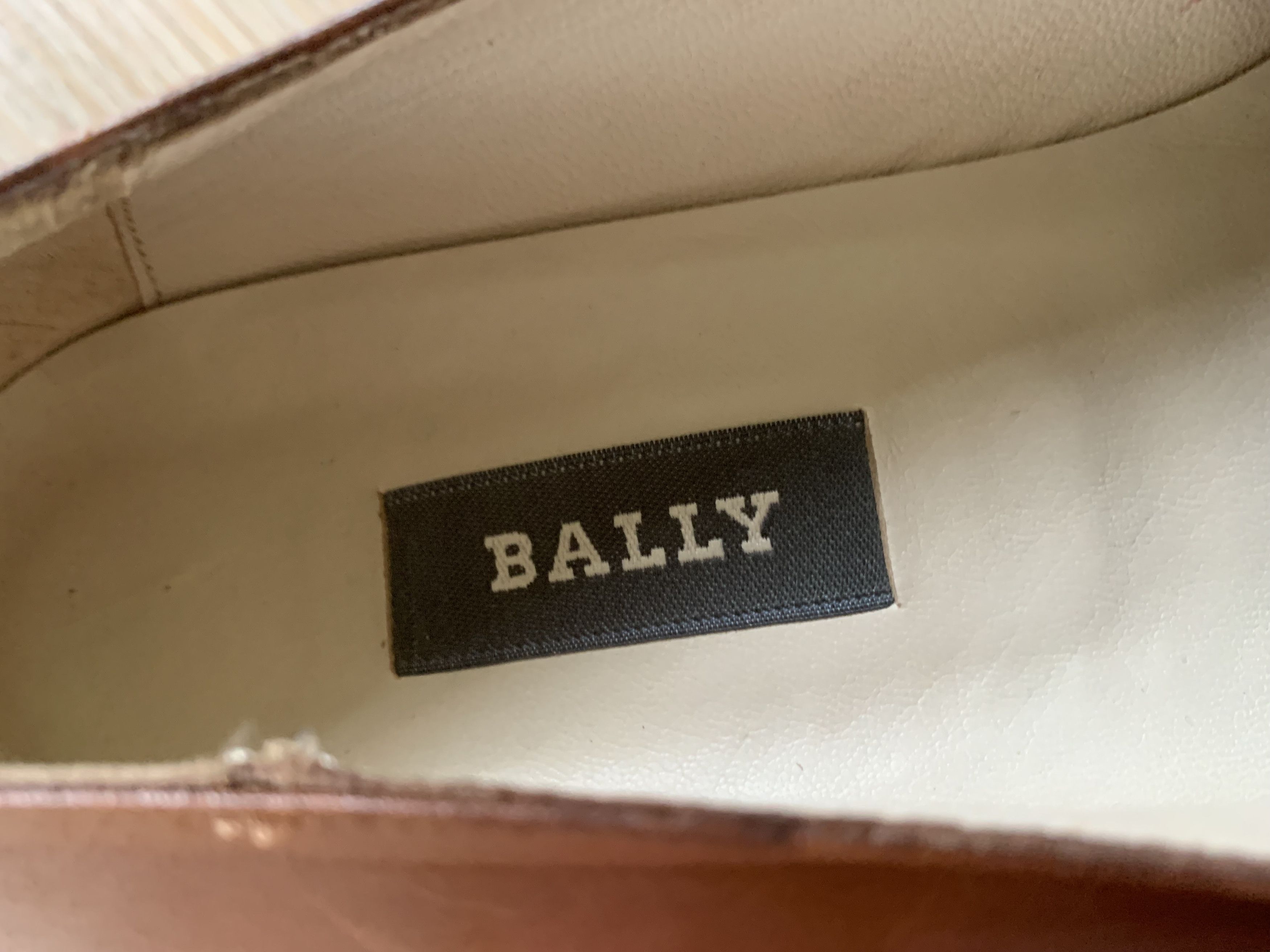 Bally × Vintage Vintage Bally Brown Block Heel Pumps Size US 9 / IT 39 - 9 Thumbnail