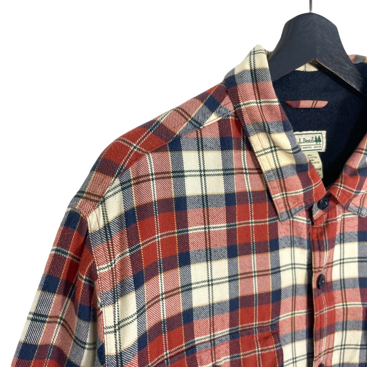 L.L. Bean Vintage LL Bean Flannel Shirt Button Up Streetwear Size US L / EU 52-54 / 3 - 9 Thumbnail