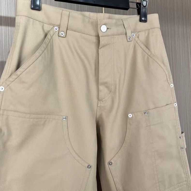 Dior Dior Stussy co-branded embroidered letter lumberjack trouse Size US 28 / EU 44 - 3 Thumbnail