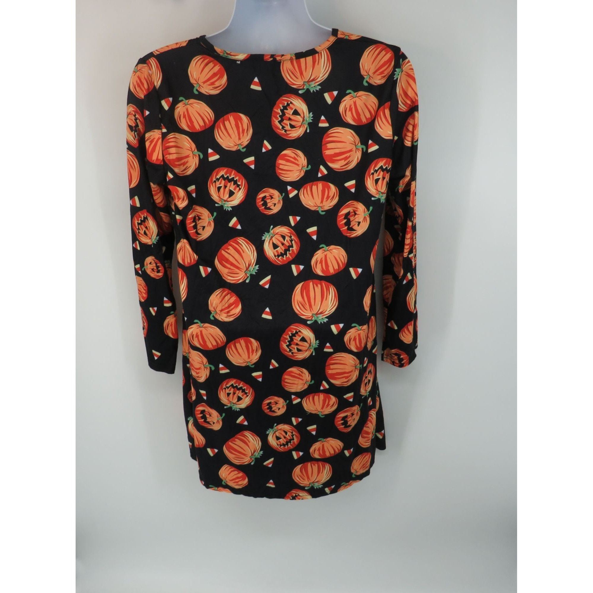 Other G and PL Women's Halloween Pumpkin Print Long Sleeve Tunic D Size XXL / US 16-18 / IT 52-54 - 4 Thumbnail