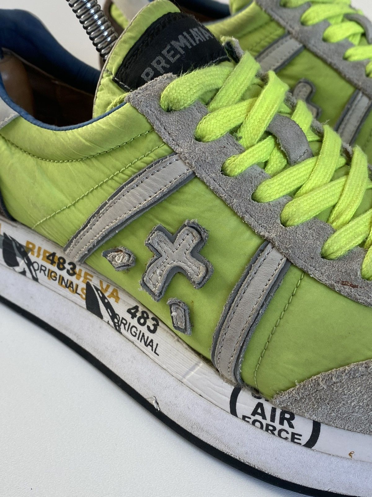 Premiata Premiata Conny Trainers Green Sneakers Size US 8 / IT 38 - 6 Thumbnail