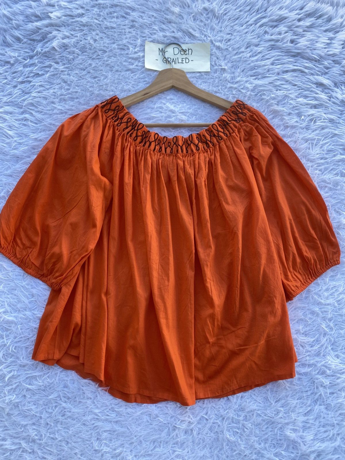 Christian Dior Monsieur Rare Christian Dior Off Shoulder Top Blouse Size M / US 6-8 / IT 42-44 - 21 Thumbnail