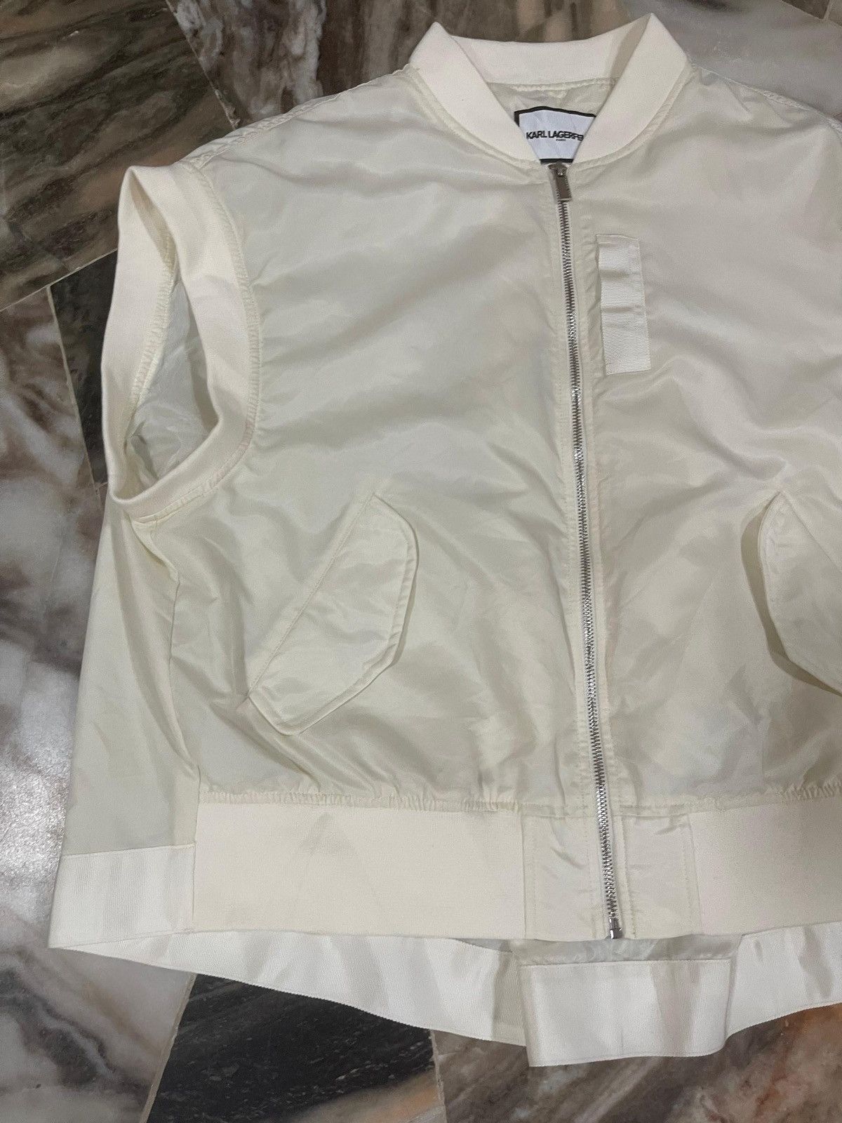 Karl Lagerfeld Karl Lagerfeld Spring/Summer/Autumn Pocono Loose Boxy Vest Size M / US 6-8 / IT 42-44 - 6 Thumbnail