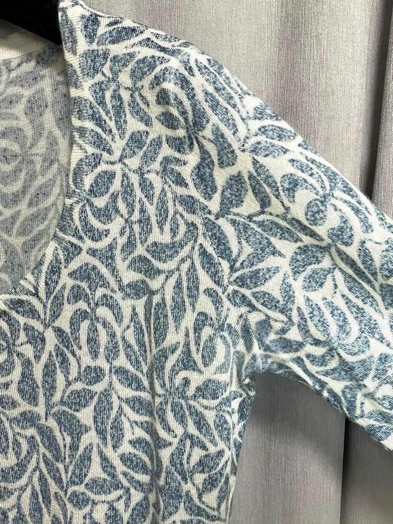 Loro Piana LORO PIANA Printed cashmere sweater Size M / US 6-8 / IT 42-44 - 4 Thumbnail