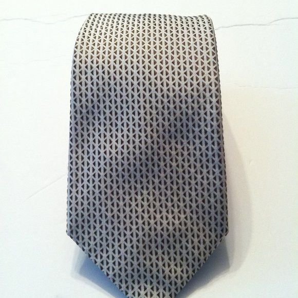 Hugo Boss HUGO BOSS MENS NEW BEIGE 100%SILK NECK TIE WIDTH: 3 1/8" Size ONE SIZE - 1 Thumbnail