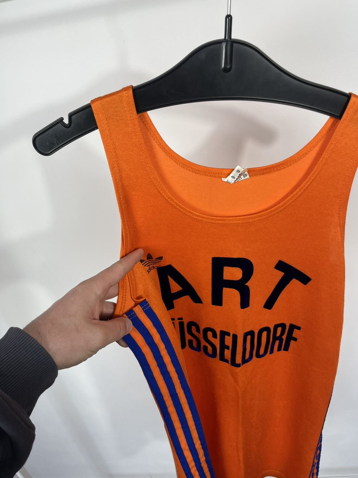 Adidas Vintage Adidas Erima Tank Top ART Düsseldorf West Germany Size US S / EU 44-46 / 1 - 9 Thumbnail