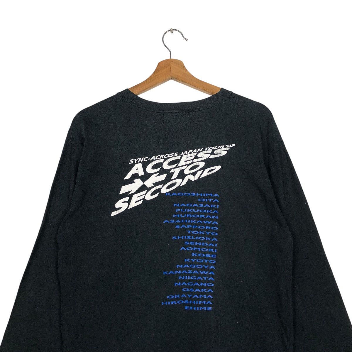 Band Tees 📌Vintage 93's Sync Across Japan Tour Access To Second Band Size US M / EU 48-50 / 2 - 10 Thumbnail