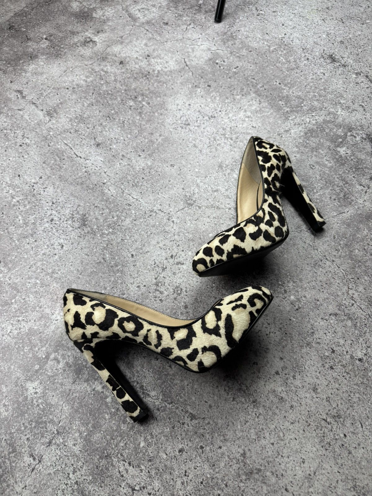 Guess Avant Garde Japanesse Leopard Printed Hells Y2K Boots 00’s Size US 7 / IT 37 - 2 Thumbnail