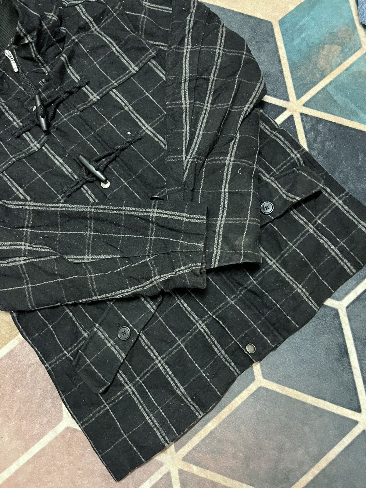 Le Grande Bleu (L.G.B.) 💥Vintage 90s Japanese Brand PUNK ANARCHY Wool Jackets Size US L / EU 52-54 / 3 - 3 Thumbnail