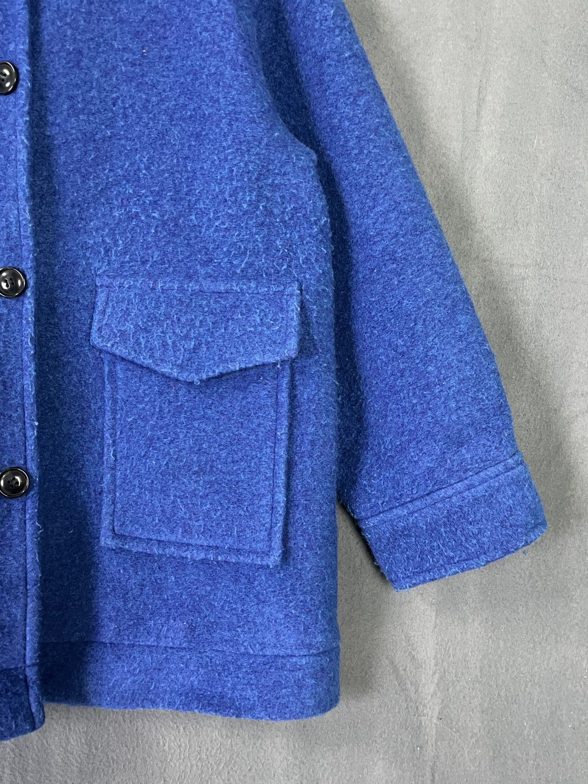 Beams Plus × Japanese Brand Ray Beams Melange Wool Half Coat Size US M / EU 48-50 / 2 - 6 Thumbnail