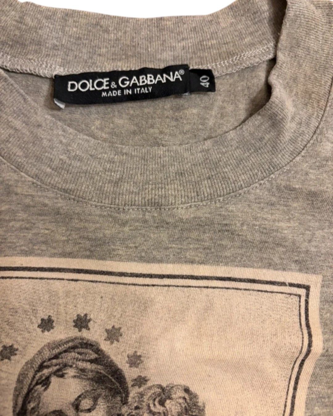 Dolce & Gabbana VERGINE MARIA PRINTED TEE SHIRT Size S / US 4 / IT 40 - 3 Thumbnail