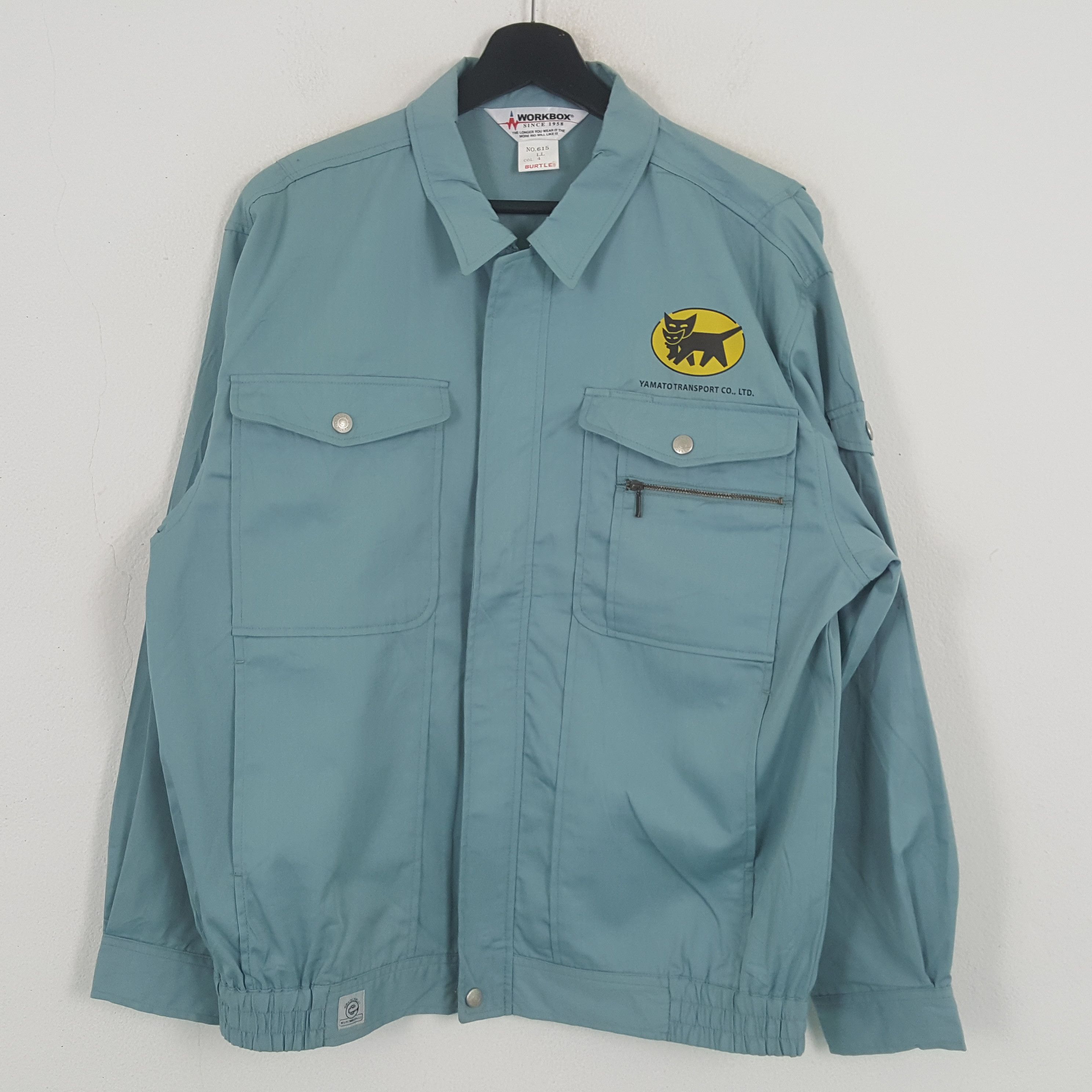 Japanese Brand × Vintage Yamato Transport Japanese Workwear Custom Art Jacket Size US L / EU 52-54 / 3 - 3 Thumbnail