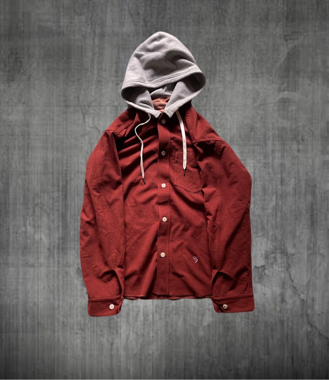 Pre-owned Number N Ine Number (n)ine Docking Hooded Flannel Shirts In Multi