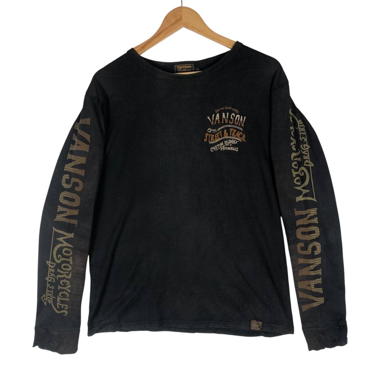 Vanson Leathers × Vintage RARE!!! Vanson Leather Spellout Vanson Size US M / EU 48-50 / 2 - 2 Thumbnail