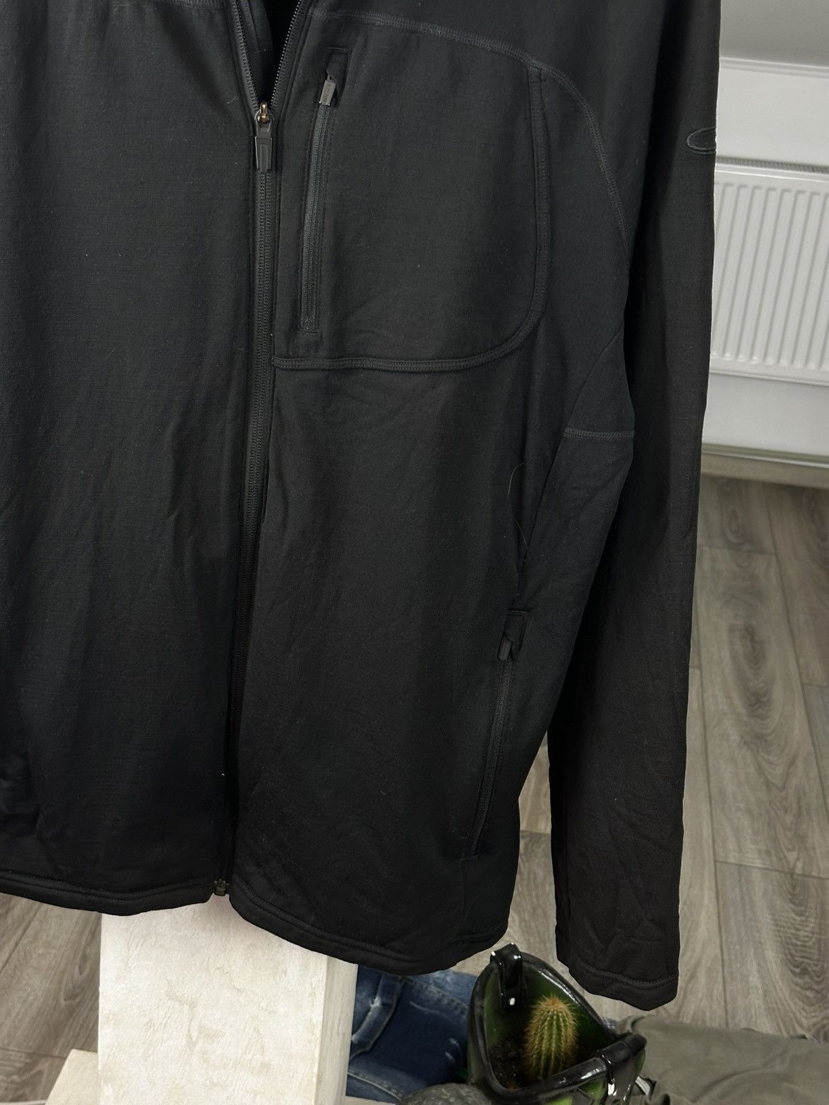 Icebreaker Ice Breaker Zip Black Merino Wool Jumper Thermo Size US M / EU 48-50 / 2 - 4 Thumbnail