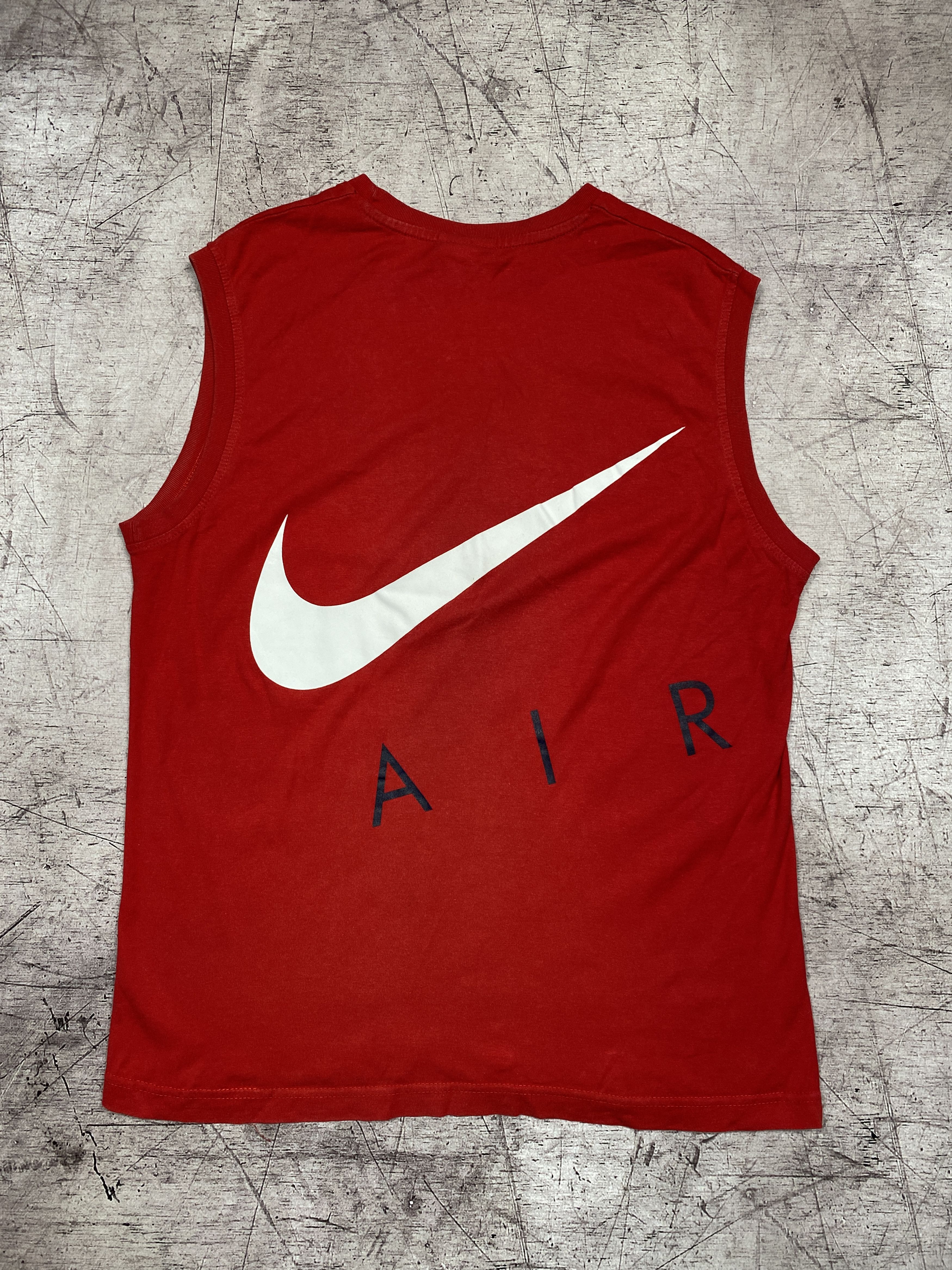 Nike × Vintage Nike Air Mens Sleveless T-Shirt Size US M / EU 48-50 / 2 - 1 Thumbnail